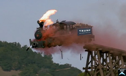 Trump Train Crash